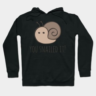 You Snailed It! Hoodie